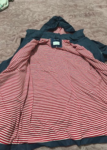 lacivert i Fermuarlı Erkek Yağmurluk - Görsel 6