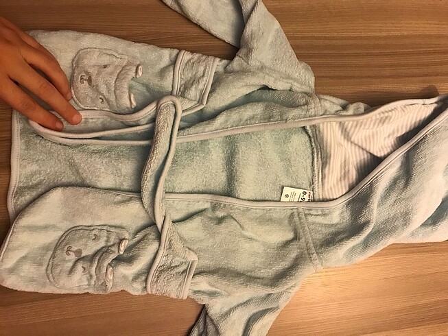 Carters mavi bornoz