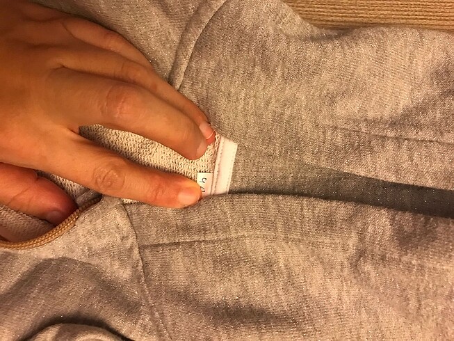 18-24 Ay Beden Gri kız çocuk sweat