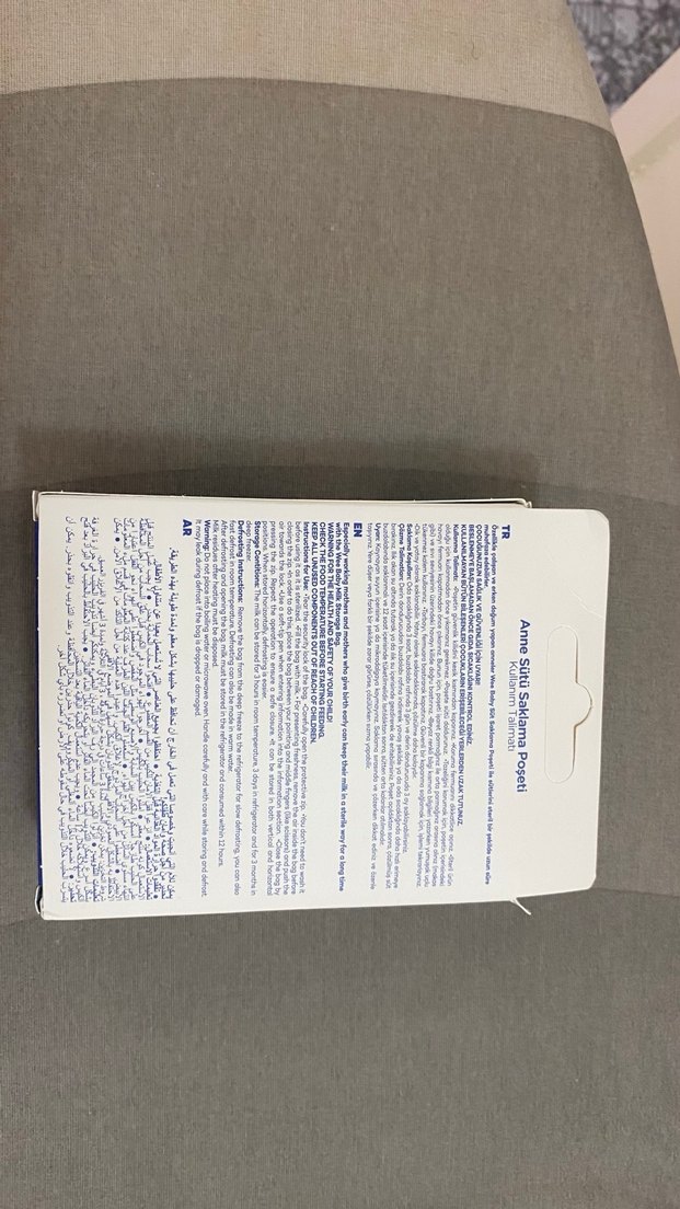 Wee Baby 20'li Anne Sütü Saklama Poşeti 200ml - Görsel 3