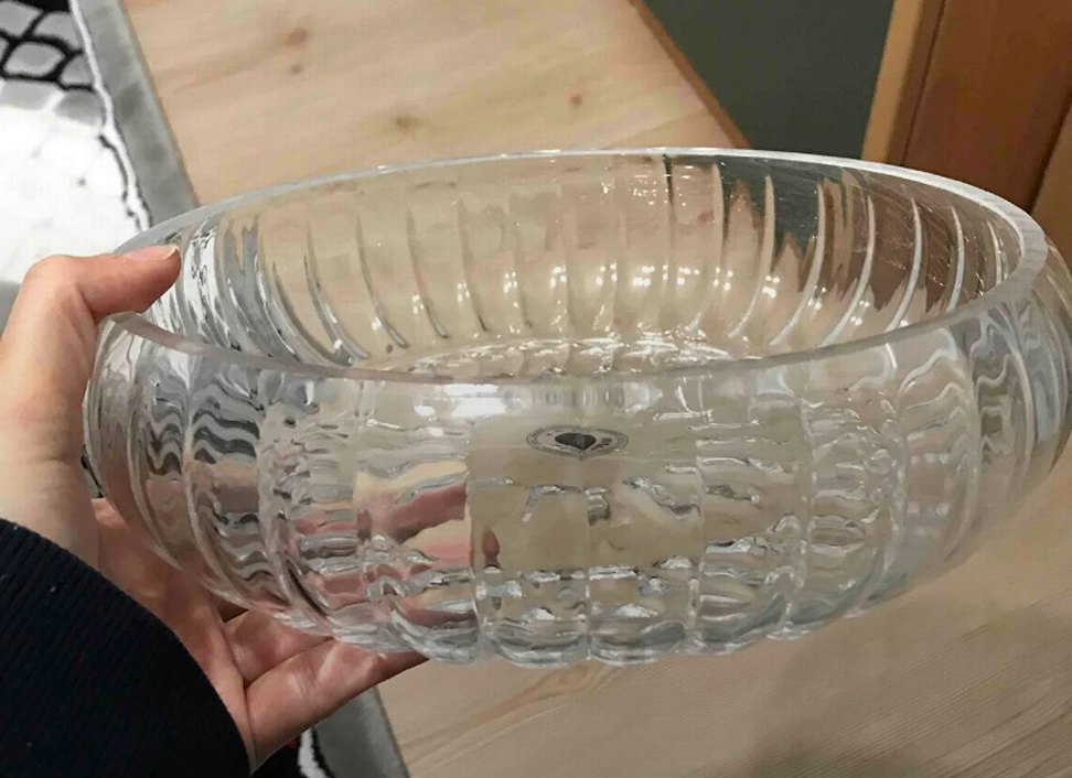 Büyük boy cam salata kasesi - Görsel 2