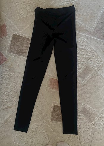 Kadın Siyah  Tayt - Görsel 2