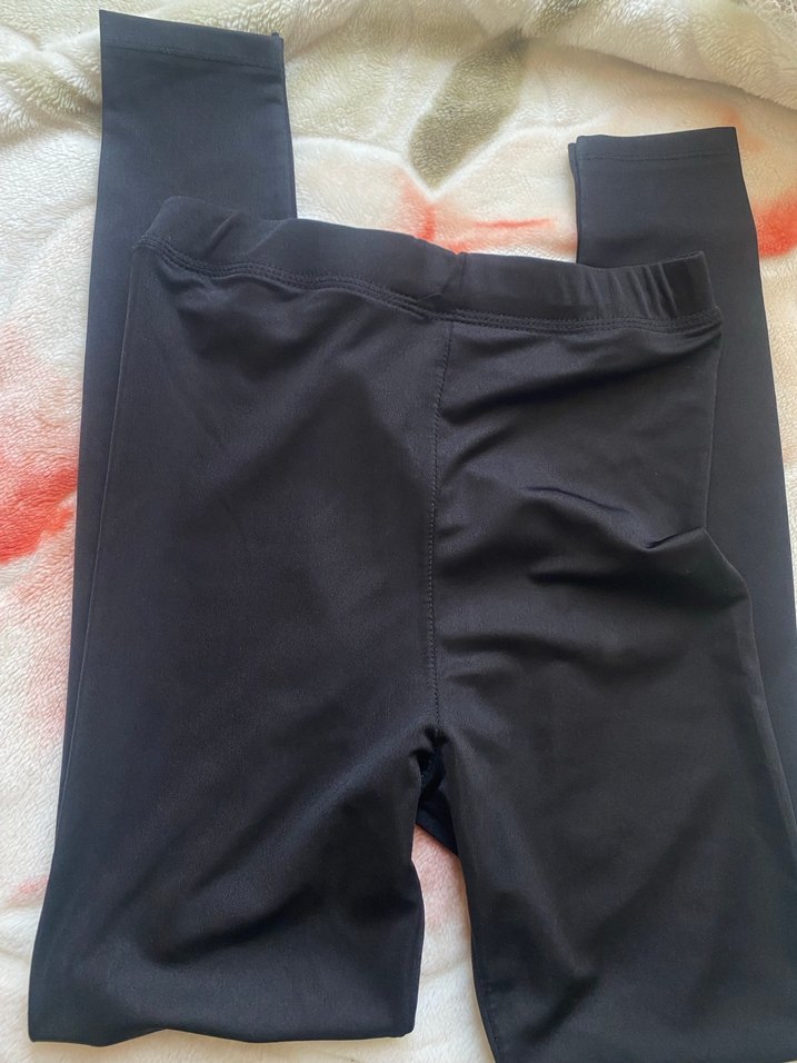 Kadın Siyah  Tayt - Görsel 3