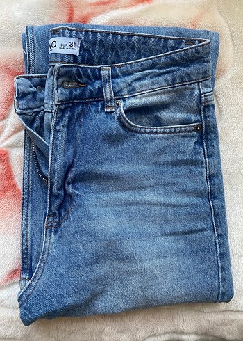 Kadın Mavi Kot Pantolon - Görsel 11