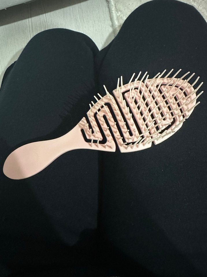 Esnek Tırtıklı Saç Fırçası - Görsel 2