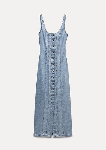 ZARA JEAN ELBİSE