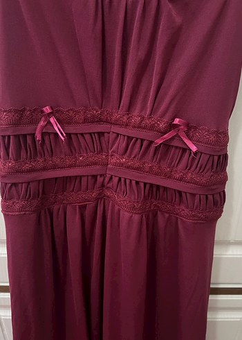 xxl Beden bordo Renk guess by marciano lolita elbise