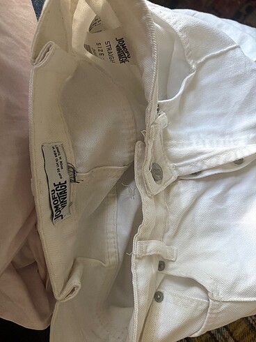 American Vintage beyaz straight jean
