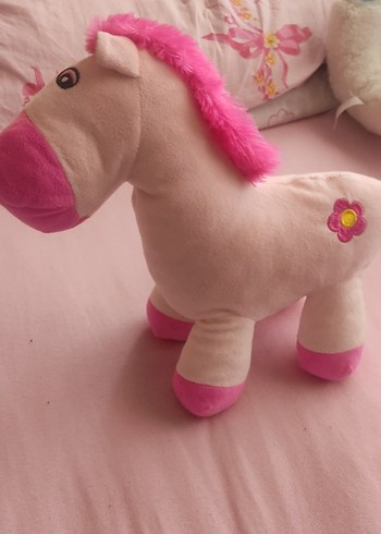 Pembe Peluş At Oyuncak