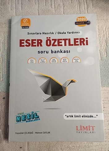 limit edebiyat eser özetleri soru Bankası 