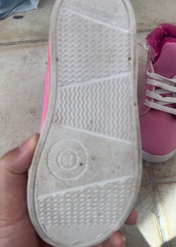 LC Waikiki Kız Çocuk Pembe Yıldızlı Kürklü Spor Bot