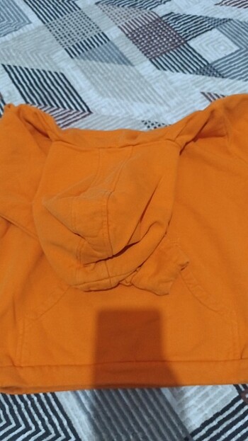 8 Yaş Beden Kapşonlu sweatshirt