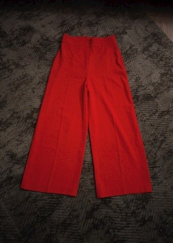 zara culotte pantolon - Görsel 2