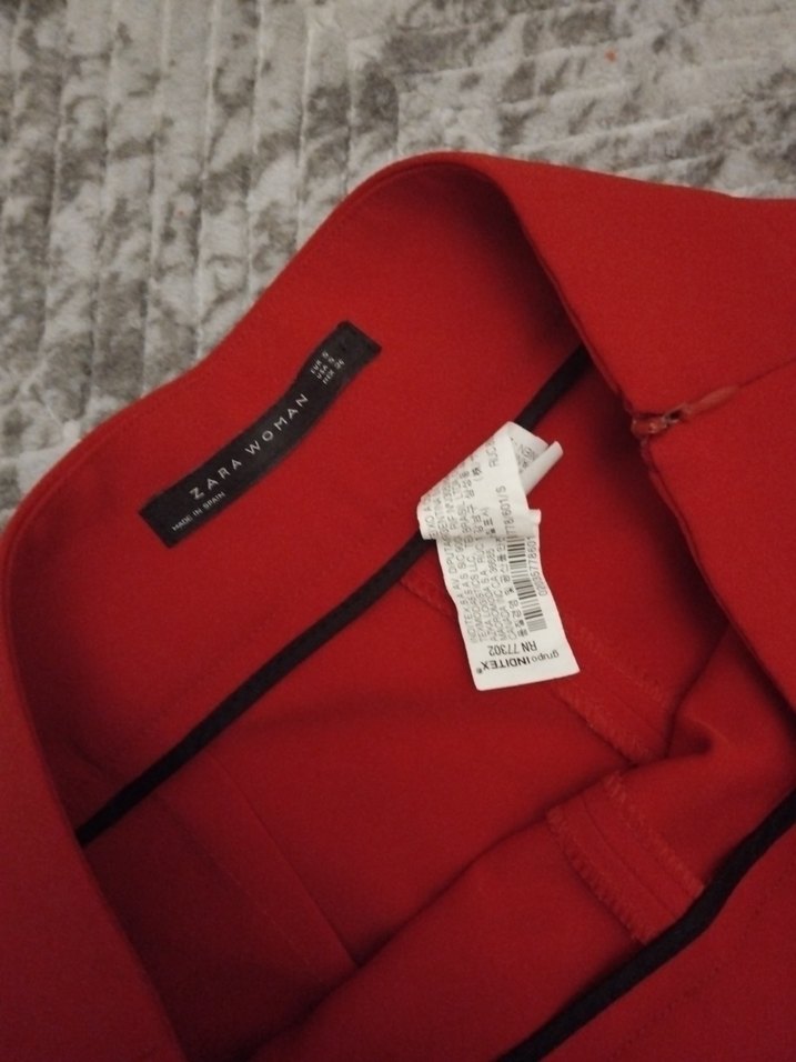 zara culotte pantolon - Görsel 5