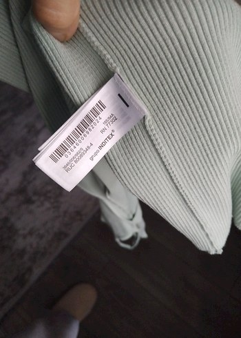 zara triko elbise - Görsel 8