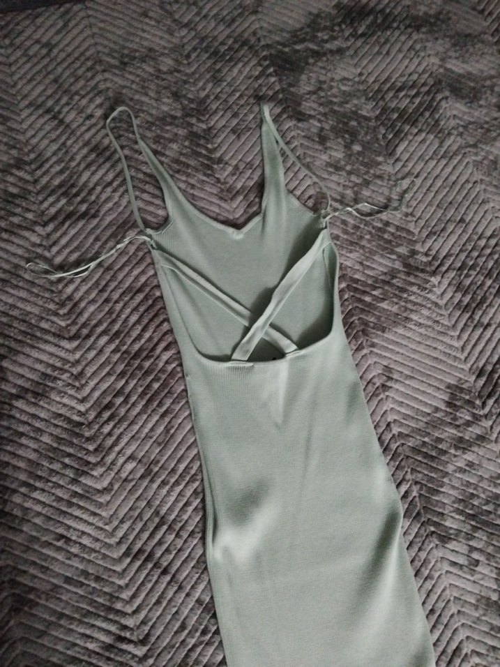 zara triko elbise - Görsel 3