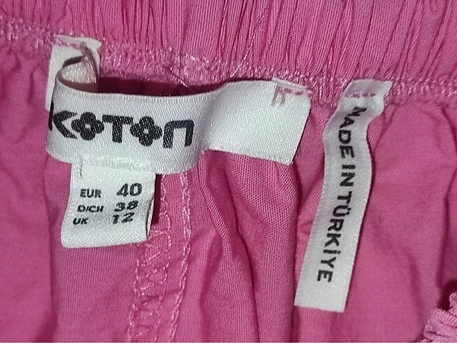 Koton Koton pembe elbise