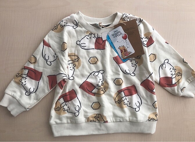 Kız & Erkek çocuk sweathshirt (12-18 ay)