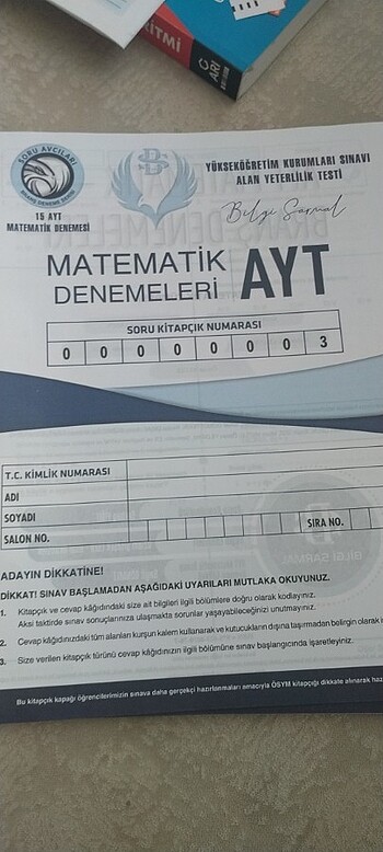 Beden Renk BS AYT MATEMATİK