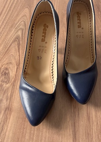 37 Beden Siyah Stiletto Topuklu Kadın Ayakkabı