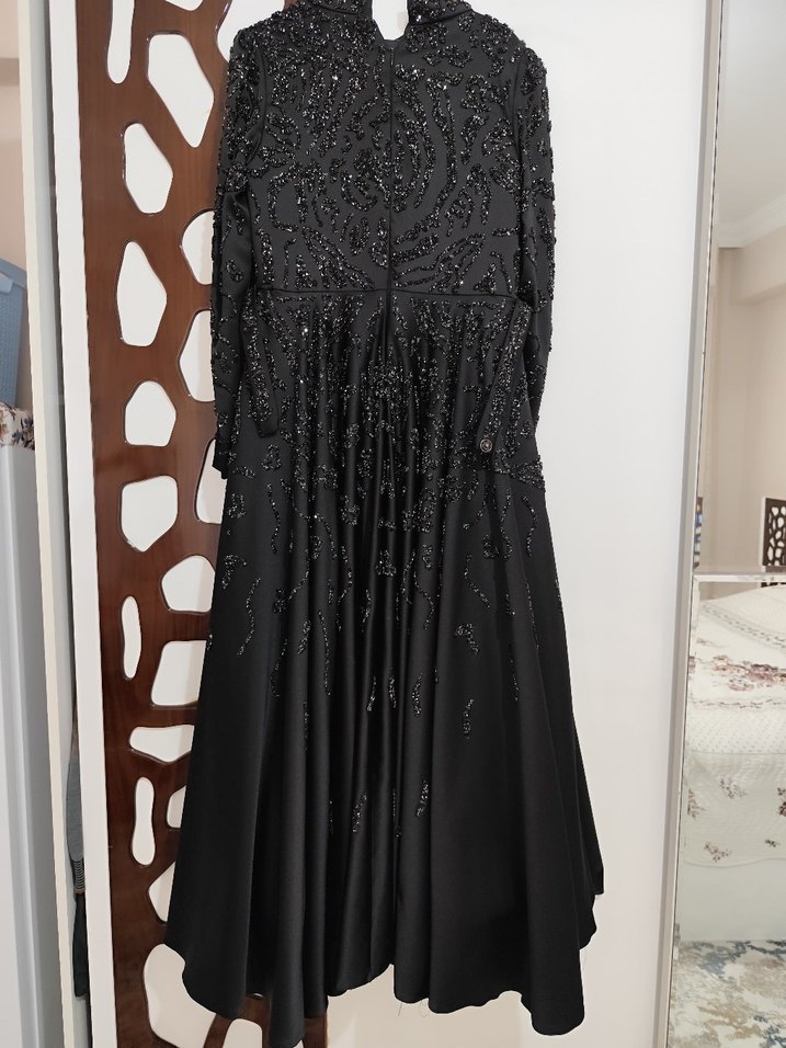 Tesettür abiye elbise - Görsel 5