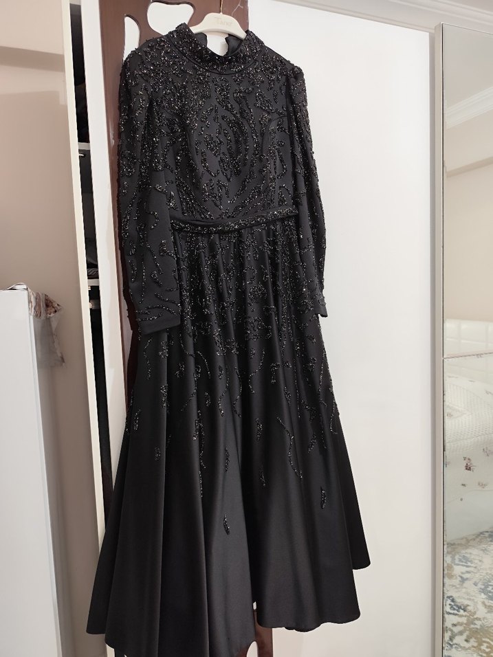 Tesettür abiye elbise - Görsel 3