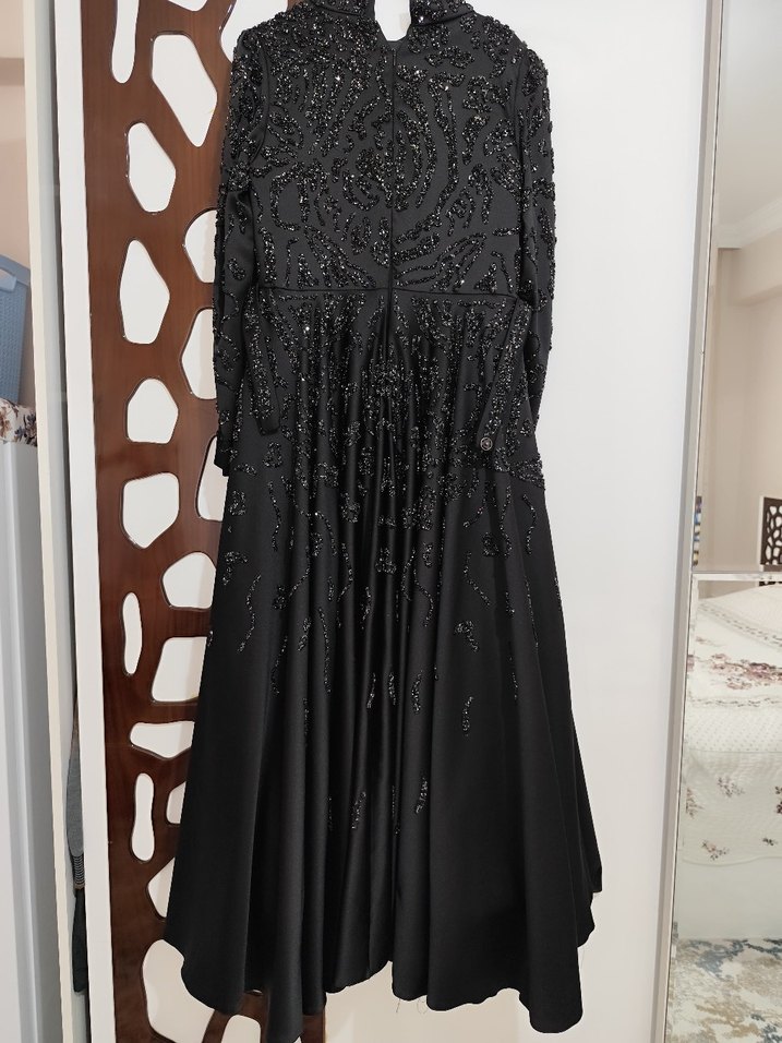 Tesettür abiye elbise - Görsel 4