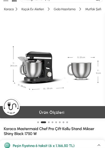 Karaca hamur makinası - Görsel 2