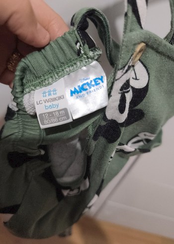 Erkek Çocuk Kamuflaj Desenli Düğmeli Salopet - Görsel 3