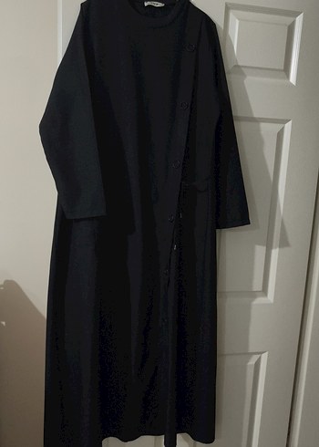 Uzun Siyah  Kadın Elbise - Görsel 3