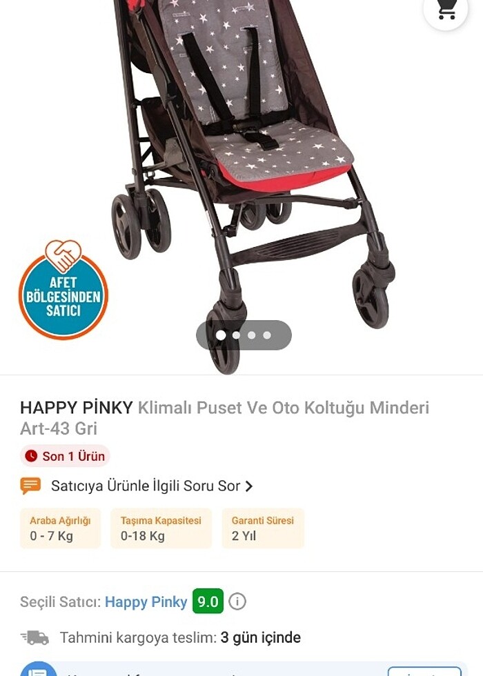 Bebek arabası,puset ve oto koltuğu minderi - Görsel 5