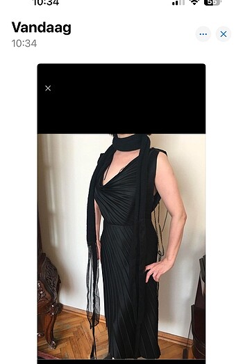 Ann Demeulemeester Ann de Meulemeester özel bir elbise