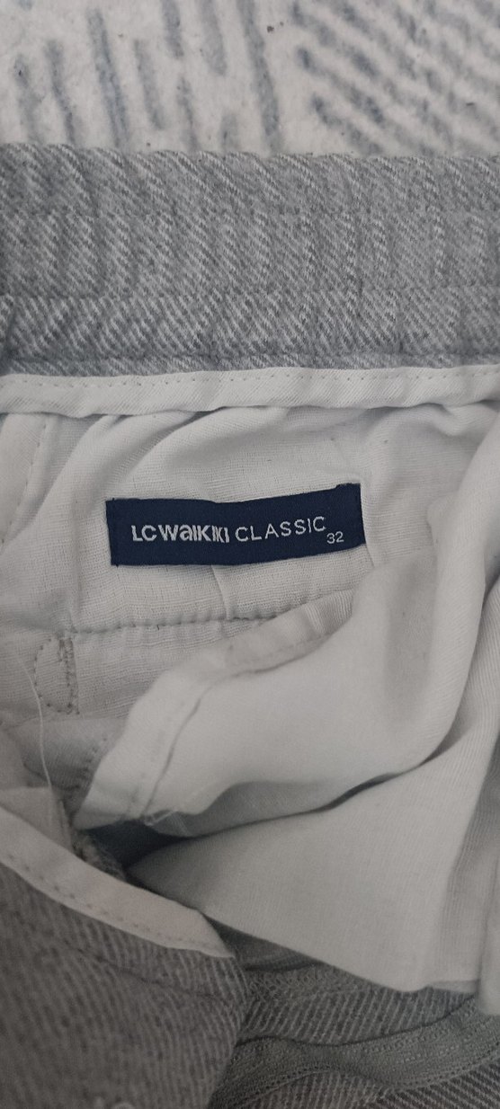 Gri Regular Fit Erkek Pantolon - Görsel 2