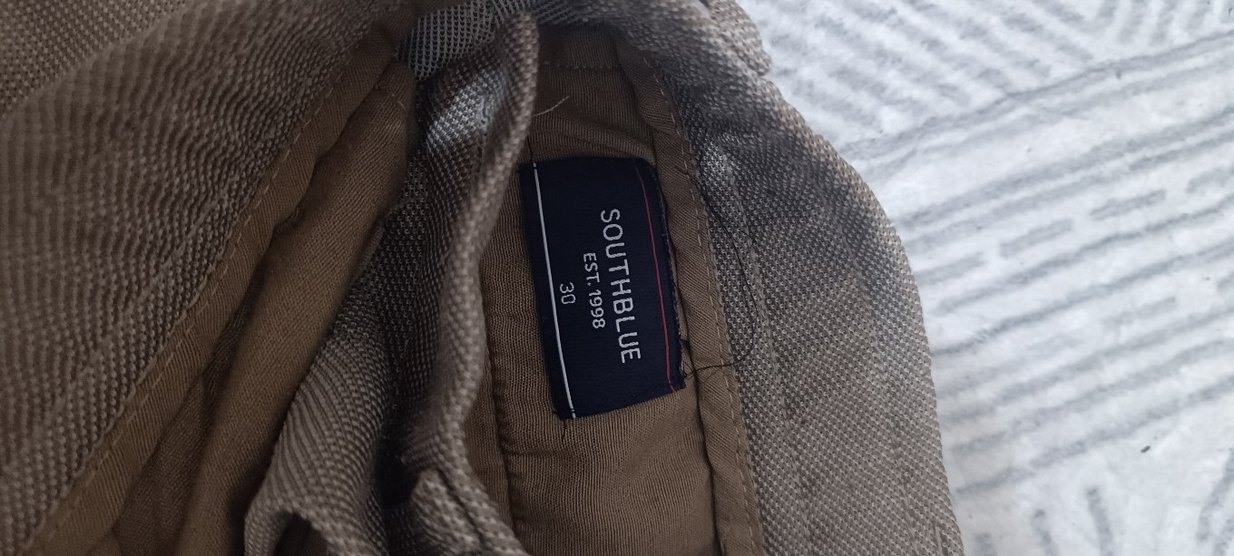 erkek Bej  Kumaş Pantolon - Görsel 2