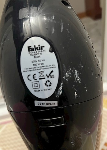 Fakir trio kablolu dikey süpürge - Görsel 6