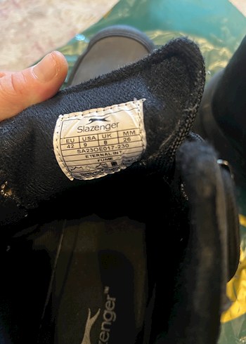 Erkek Siyah Slagenger bot - Görsel 3