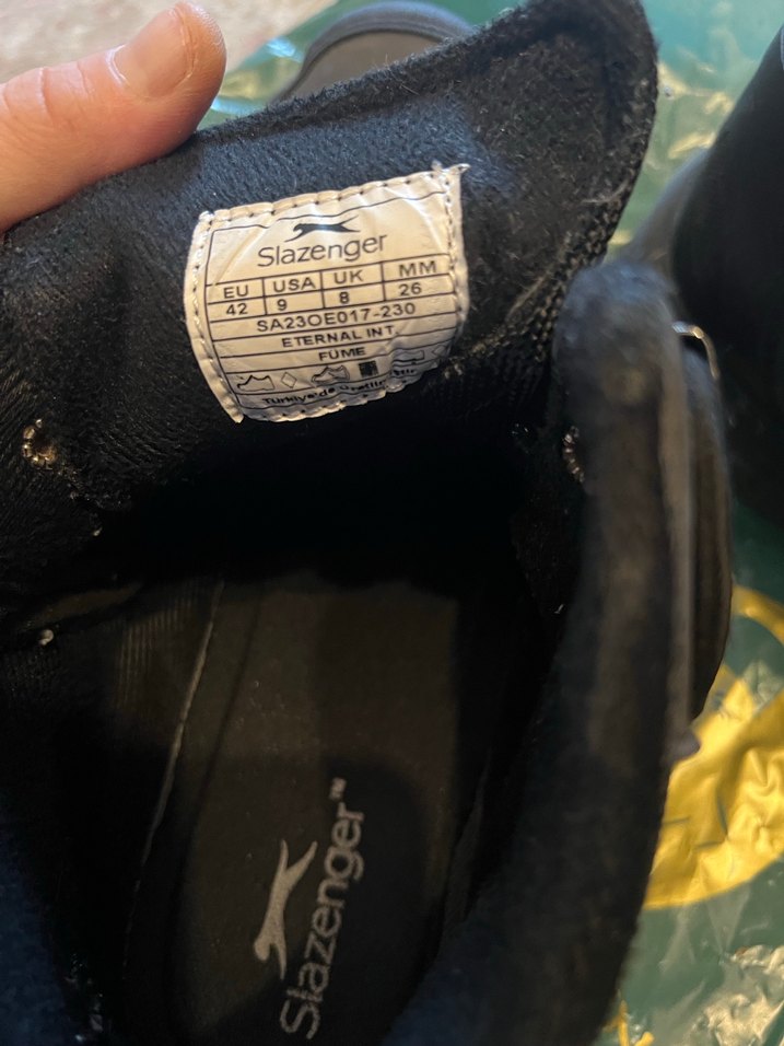 Erkek Siyah Slagenger bot - Görsel 4