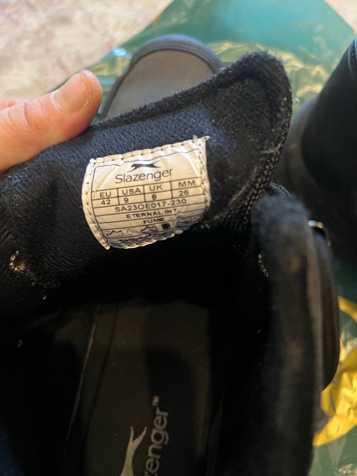 Erkek Siyah Slagenger bot - Görsel 3