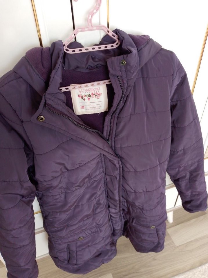 LCW kız çocuk mont tertemiz - Görsel 5