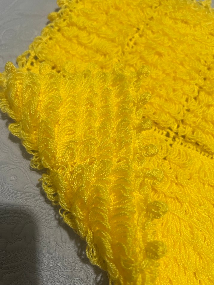 Çok Renkli Banyo lifi el örgüsü - Görsel 5