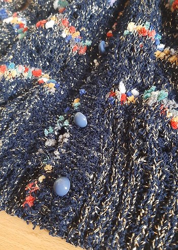 Simli Bohem Hırka - Görsel 4