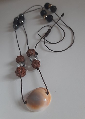 Doğal Taş Unisex Kolye - Görsel 10