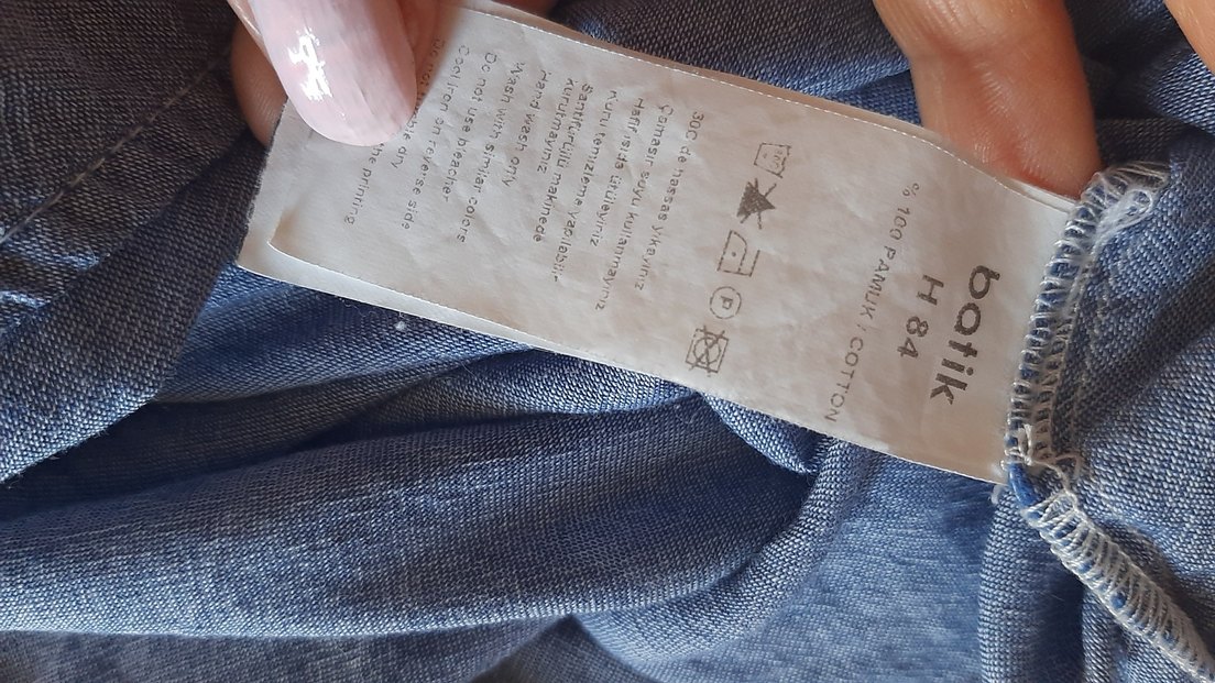 Bohem Jean Gömlek / Tunik - Görsel 5