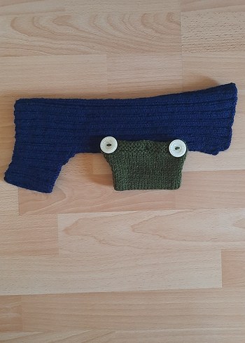 El Örgüsü Küçük Irk Köpek Kazağı - Görsel 2