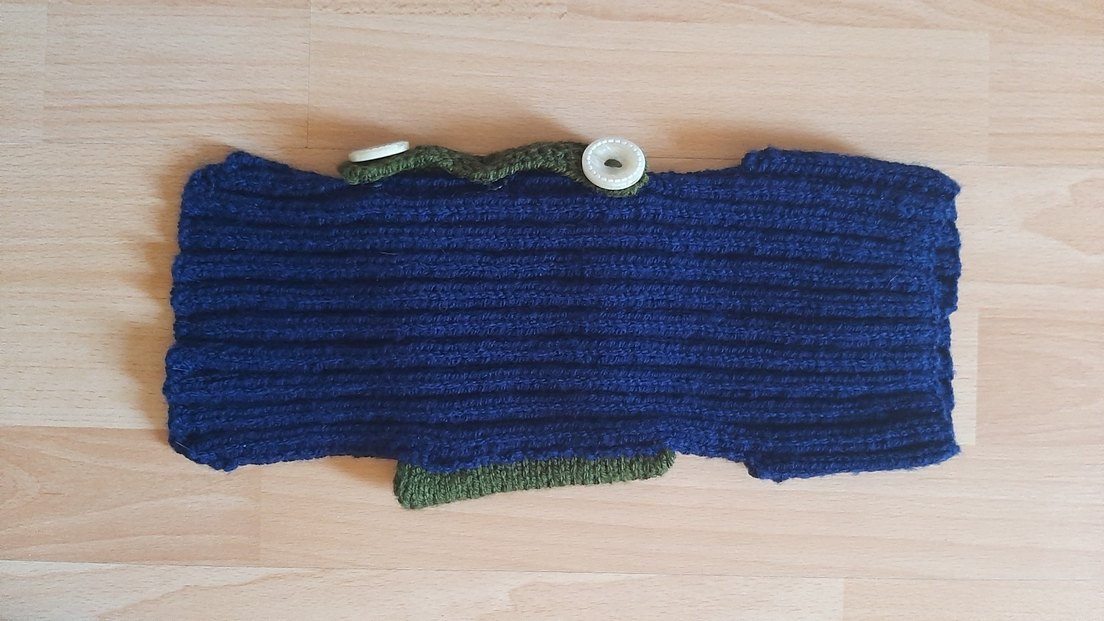 El Örgüsü Küçük Irk Köpek Kazağı - Görsel 4