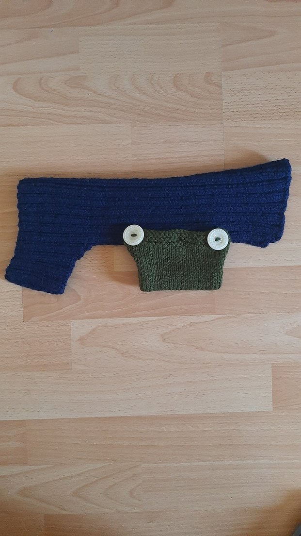 El Örgüsü Küçük Irk Köpek Kazağı - Görsel 2