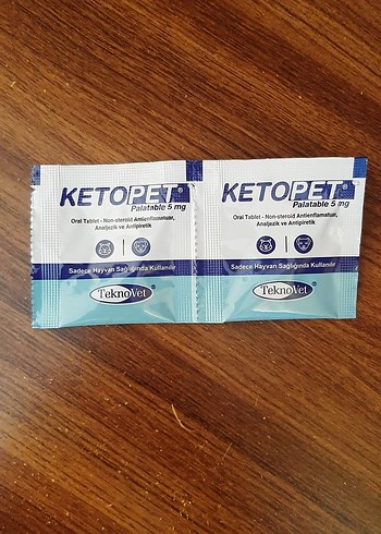 2 Adet Ketopet 5 mg Oral Tablet