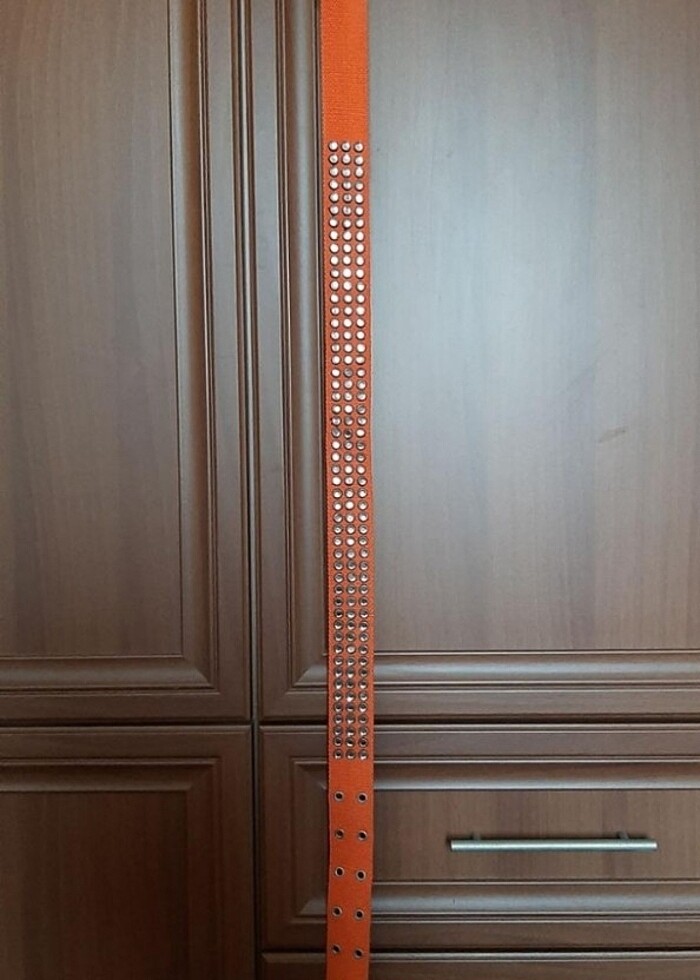 Vintage Retro Punk Dokuma Kemer - Görsel 2