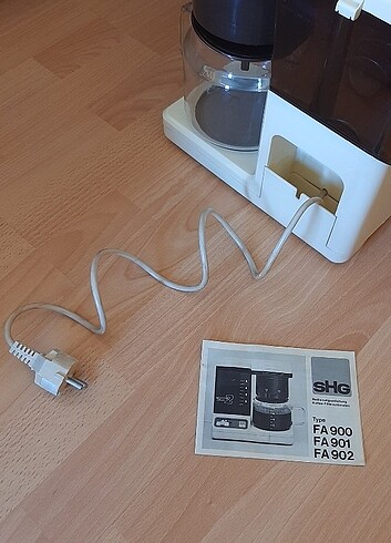 SHG Vintage Kahve Makinesi (Alman Malı) - Görsel 9