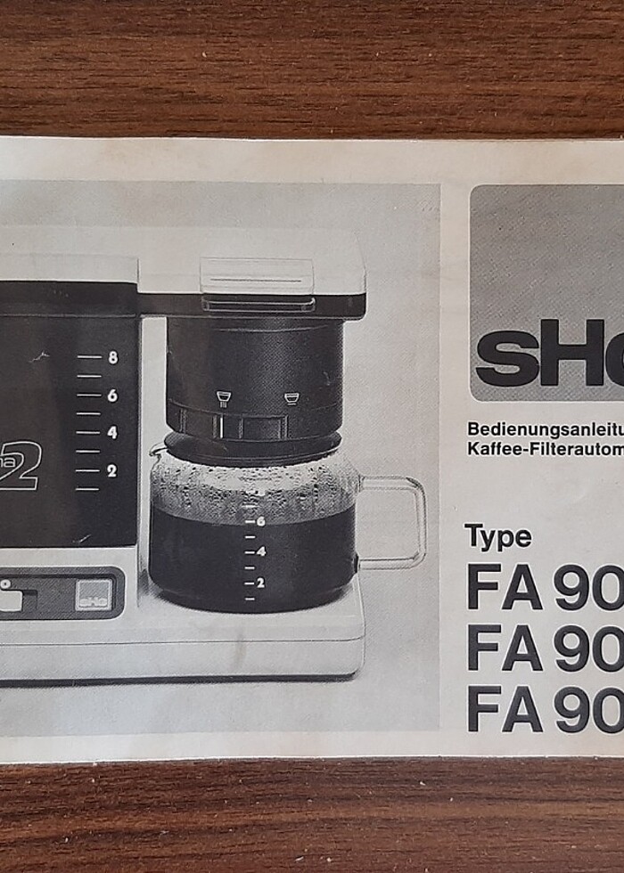 SHG Vintage Kahve Makinesi (Alman Malı) - Görsel 5